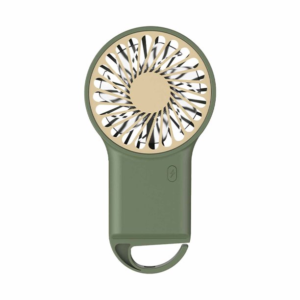 Ventilador pequeño de escritorio Fiudx plegable portátil con carga USB mini ventilador silencioso