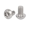 thumbnail image 3 of Unique Bargains M6x10mm 304 Acier Inoxydable Tête de Bouton Torx Sécurité Vis Inviolables 20pcs, 3 of 4