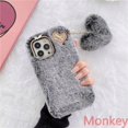 thumbnail image 1 of Fundas de regalo para mujer para Samsung Galaxy A34, A54, A24, A14, A04, A04E, A04S, M13, S23, S22 Ultra, S21 FE, peludas, esponjosas, cálidas, suaves, funda de teléfono de piel qiuyongming unisex, 1 of 2
