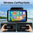 thumbnail image 6 of 10.1''  Headrest Monitor Display IPS Android 12 Touch Screen For Car Rear Seat Player Video Music Bluetooth CARPLAY/Android AUTO, 6 of 8