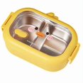 thumbnail image 1 of Stainless Steel Bento Box with Secure Lid - Reusable and Leak-Proof Food Storage for Work, School, and Travel, 1 of 5