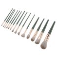 thumbnail image 5 of Juego de 14 brochas de maquillaje JAAS fibra sintética con BOLSA de CUERO PU, 5 of 5