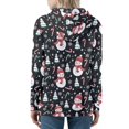 thumbnail image 2 of DISNIMO Christmas Hoodies Snowman Snowflake Printed Jacket Coat Long Sleeve Hooded Sweatshirts Trendy Hoodies Fall Outfits, XS, 2 of 5