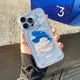 thumbnail image 2 of Funda de teléfono con pintura al óleo INS, nubes, cielo azul, para iPhone 13, 12, 11 Pro Max, X, XR, XS Max, 14 Plus, Graffiti, transparente, suave, a prueba de golpes, 2 of 4