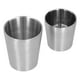 thumbnail image 2 of Eddwiin 2 tazas de acero inoxidable 304 de doble pared, tazas de cerveza, vino, taza de café (180 ml + 300 ml), 2 of 14