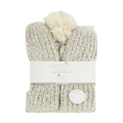 Lemon Women's Snow Storm Beanie and Mitten Set One Size White Traditional 100 - CW-1045