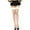 White, variant on Women's Women's Lace Top Spandex Mini Diamond Net Thigh High Stockings; White 4931-WHITE