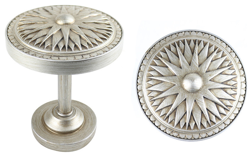 Urbanest Starburst Drapery Medallion Holdback Pewter Walmart Com