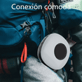thumbnail image 5 of Mini Bocinas Bluetooth 5.0 Portatil Recargables Impermeable Blanca con Negro, 5 of 5