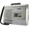 COBY CX-R60 - Cassette recorder - silver