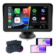 Awesafe 7 inch Touch Screen Wireless Carplay Car Stereo with Android Auto Support Bluetooth , GPS Navigation,FM Audio, Music, Video