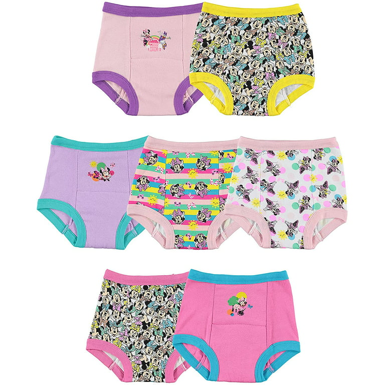 Handcraft 7-Pack Toddler Girl's Disney Minnie Mouse Underwear -  TGUP7224-2T-3T