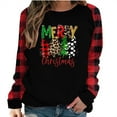 thumbnail image 2 of Otvok Womens Autumn And Winter Tops Loose T-Shirt Long Sleeve Blouse, 2 of 6