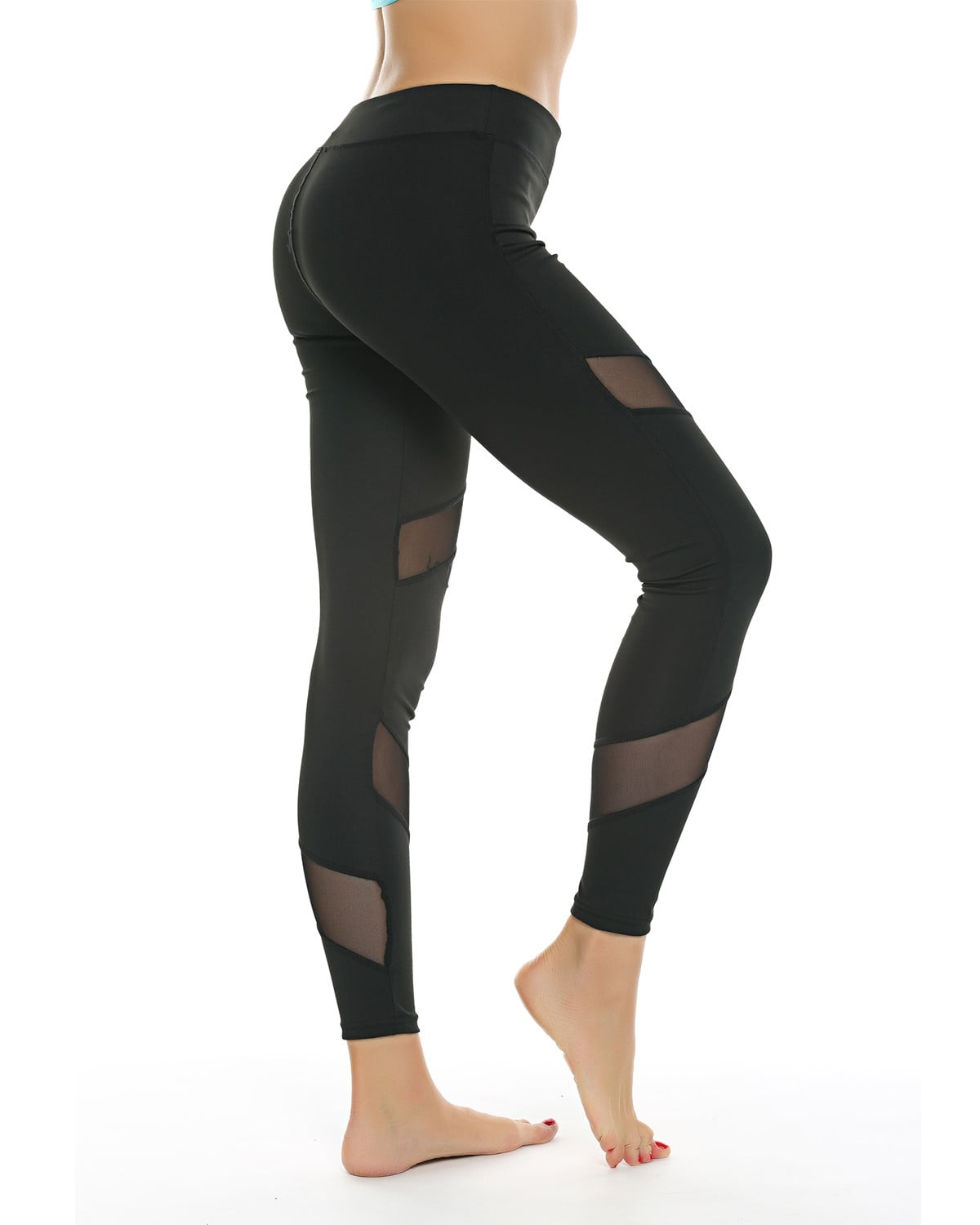 black yoga pants walmart
