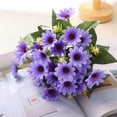 thumbnail image 6 of Roiihwy Artificial Flowers for Outdoors, Fake Plants Flowers Bouquet for Outdoor Planter Look Real Silk Flowers for Outside Front Door Porch Patio, 6 of 6