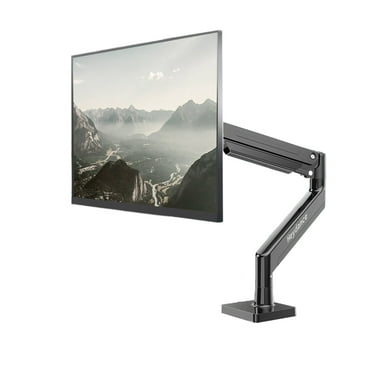 Heydance Computer monitor mounts, Monitor Arm Desk Mount for 13-32 Inch Computer Monitor Holds 19.8 lbs, Gas Monitor Stand for Desk with Swivel/Tilt/Rotation