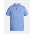 thumbnail image 5 of George Men's and Big and Tall Men's Pique Polo Shirt with Short Sleeves, Sizes XS-5XL, LT-3XLT, 5 of 5