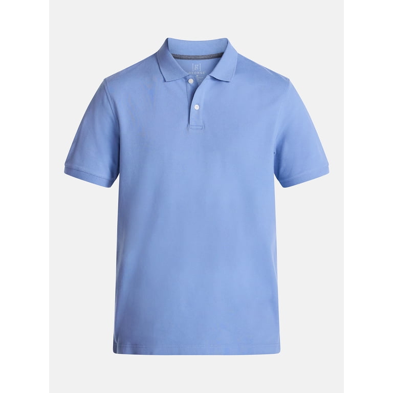 George Men's Pique Polo Shirt with Short Sleeves photo 5