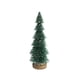 thumbnail image 2 of Mini árbol de Navidad con nieve | Decoración navideña para mesa y ventana | Cedro artificial con base de madera | Decoración festiva de 21 cm, 2 of 6