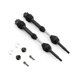 thumbnail image 1 of 2Pcs Steel Rear Drive Shaft Driveshaft CVD 6852R for 1/10 Slash VXL 2WD Hoss Stampede RC Car,Black, 1 of 5