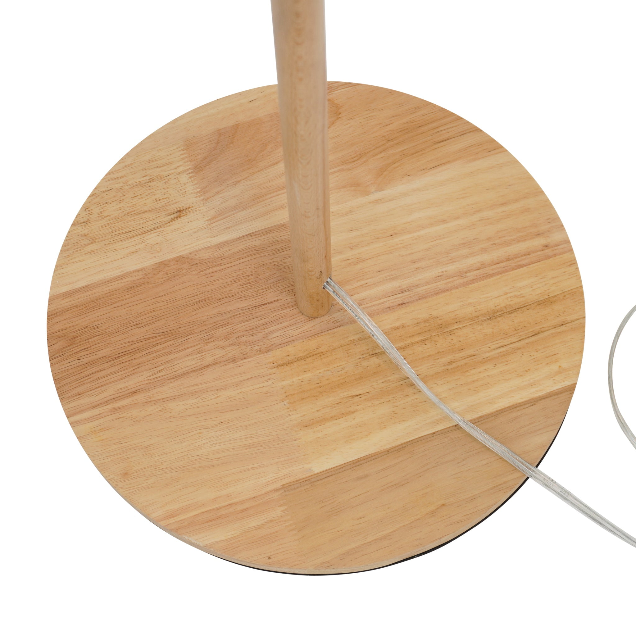 Classic Modern Floor Lamp, Upward Lighting Design for Living Room Ambience, Bedroom & Office Space Lirian Floor Lamp - Oak and Natural 110-120V