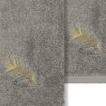thumbnail image 3 of Linum Home Textiles 2-Pieces Nature Turkish Cotton Washcloths, 13" x 13", Gray, 3 of 3