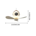 thumbnail image 4 of Deals of The Day Clearance! Intelligent Ceiling Fan with Lighting, Camping Light, Photoelectric Fan, Desktop Pendant Lamp with Direct Insertion Mini Fan for Home Use, 4 of 8