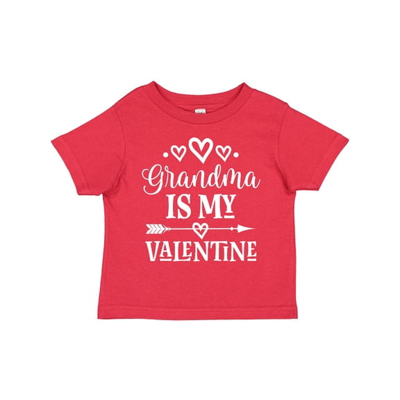 Inktastic Grandma is My Valentine Boys or Girls Toddler T-Shirt