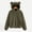 Army Green, variant on Pullover Sweater Plush Cat Ear Long Sleeve Women's Pullover Pajama Top Soft Fleece Pocket Cozy Home Lounge Sleepwear Cute Novelty Top Plush Loungewear
