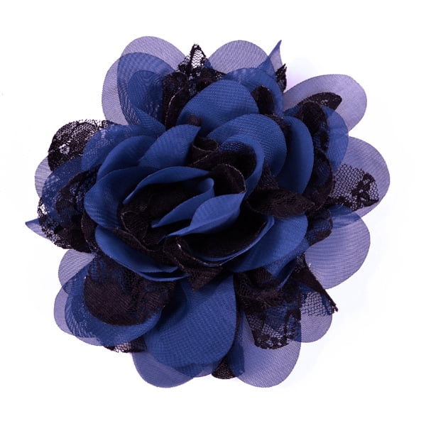 hair flower brooch
