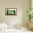 thumbnail image 2 of Deer Metal Art Moss Wall Decor, 2 of 7