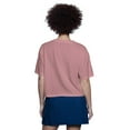 thumbnail image 2 of Women's Starter Pink New York Yankees Play the Ball Boxy Cropped T-Shirt, 2 of 3