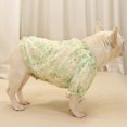 thumbnail image 5 of Floral Printing Pet Clothes - Breathable and Elegant Lovely Pet Sweatshirt Costume for Outdoor Activities, 5 of 8