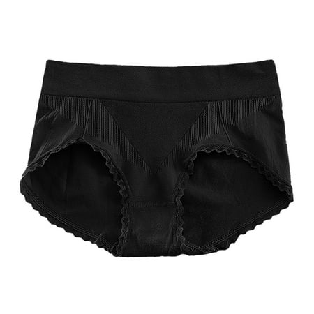 

NECHOLOGY Crotchless Panties For Women Women s Underwear No Panty Line Promise Tactel Hi Cut Black One Size