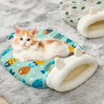 Cat Sleeping Bag, Cat Cave Bed Large Size, Indoor Cat Relaxing and