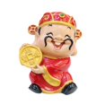 thumbnail image 4 of Decoración para salpicadero de coche, adorno de escritorio, estatua de mesa Interior automotriz china, Mini estatuilla para estantería de oficina en Estilo E, 4 of 8