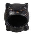 thumbnail image 4 of Cenicero de cerámica con forma de gato, bonito y creativo, para interiores y exteriores, para uso doméstico, porche, patio y balcón, 4 of 6