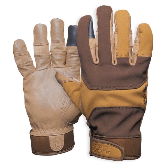 GLACIER GLOVE Adult Unisex El Jefe Gloves, Color: Camo, Size: L