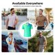 thumbnail image 5 of Fotbe blue green colors Camiseta Polo de Golf para Hombre con Estampado – Camisa Deportiva Transpirable con Cuello Abotonado-Large, 5 of 6