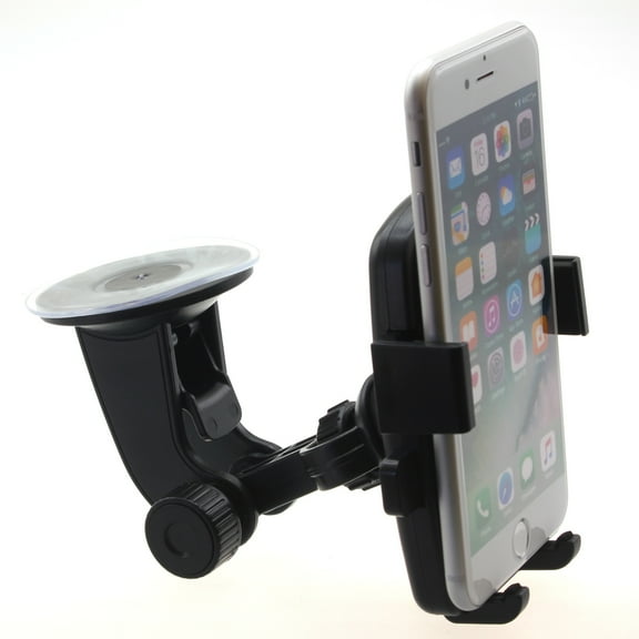Windshield Car Mount for LG Wing Phone - Holder Glass Cradle Swivel Dock Suction J9Q Compatible With LG Wing