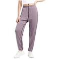 thumbnail image 2 of Tween Girls Active Joggers Lightweight Quick-Dry Elastic Waist Trousers with Side Stripes for Running Sports Outfits, 6Y-15Y, 2 of 6