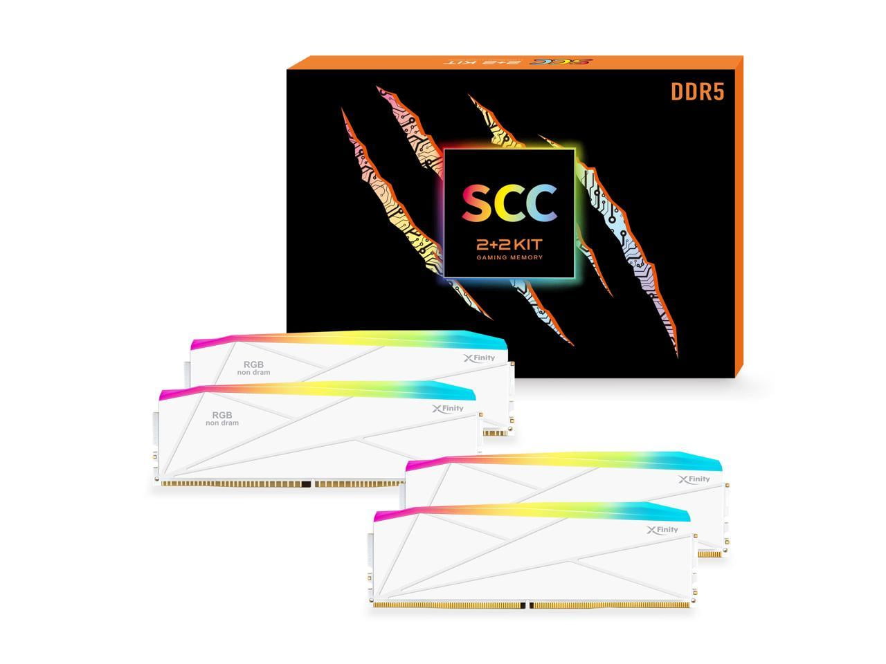 V-COLOR DDR5 SCC 2+2 KIT Manta XFinity 32GB(16GBx2) 7600MHz with
