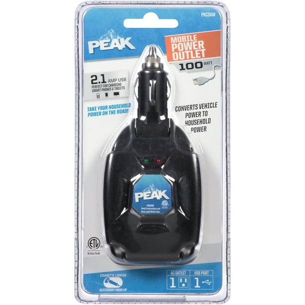 Peak® 100 Watt Mobile Power Outlet