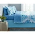 thumbnail image 6 of Mainstays Blue Tie Dye 8 Piece Bed in a Bag Comforter Set with Sheets, King, 6 of 13