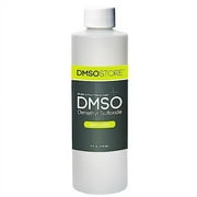 DMSO Liquid Dimethyl Sulfoxide 8 oz. Packaged in a Sterile BPA Free Bottle Non-Diluted Ultra High Purity 99.995% Low Odor Pharma Grade Made by DMSO Store.