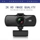 thumbnail image 3 of Webcam 2K Full HD 1080P Web Camera Autofocus with Microphone USB Web Cam for PC Computer Laptop Desktop Webcamera, 3 of 5