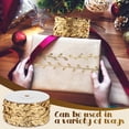 thumbnail image 4 of EeaseCA 1 Roll Leaf Ribbon Garland Artificial Vine Decoration Wreath Making Leaf Ribbon Fabric Leaf String Greek Party Decorations 30, 4 of 9