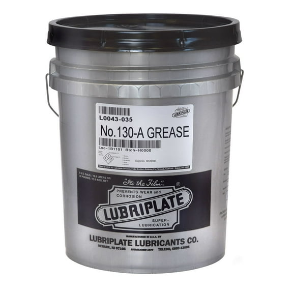 Lubriplate Calcium Type Grease NLGI #2-3 , No. 130-A,  35 LB Pail
