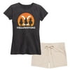 Yellowstone - Cowboy Sunset - Women's T-Shirt And Shorts Lounge Set