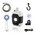 thumbnail image 1 of Portable Shower for Camping 2000mAh Rechargeable Outdoor Showerhead Camp Shower Pump for Pet Cleaning Beach Washing, 1 of 5